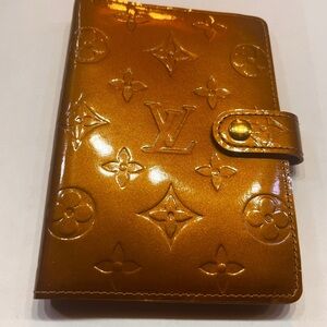 Louis Vuitton Agenda LV Brown Vernise Monogram planner Journal